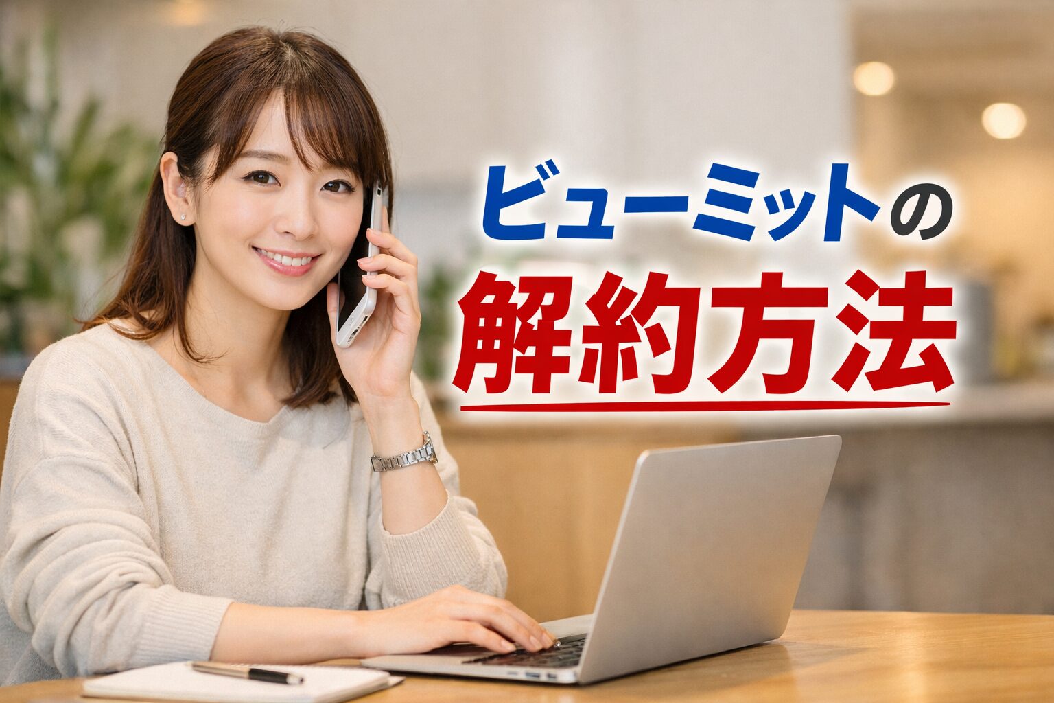 ビューミット解約方法